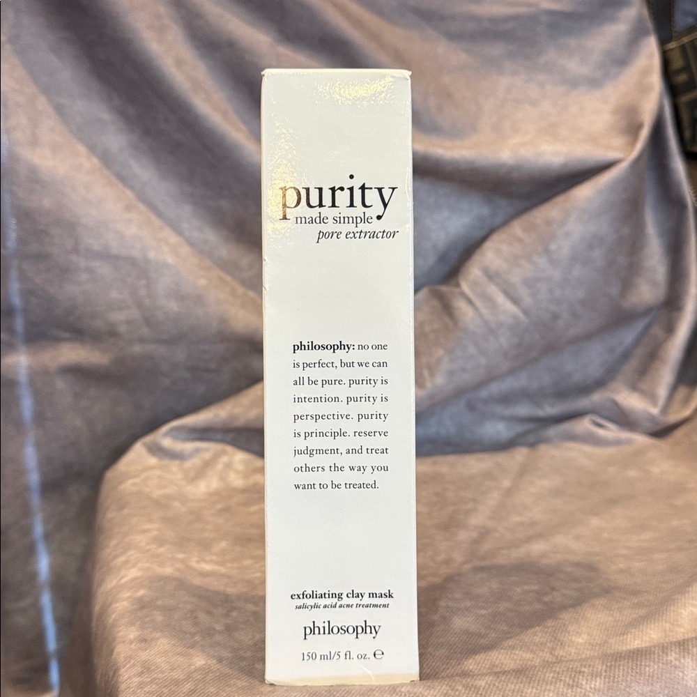 Philosophy Purity made simple pore extractor